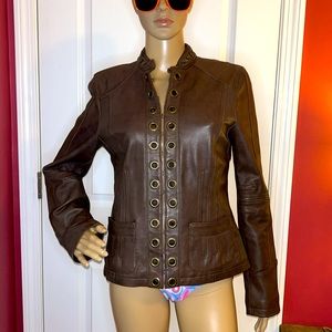 Genuine Leather Jacket Moda International